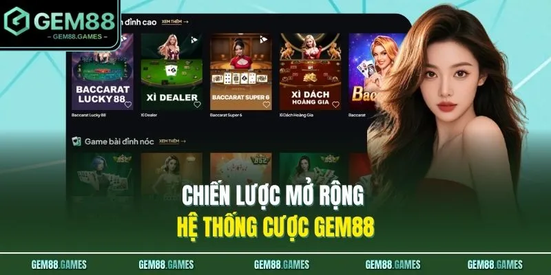 Home 17 Chiến lược mở rộng hệ thống cược GEM88